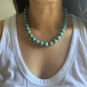 Turquoise Bead Necklace